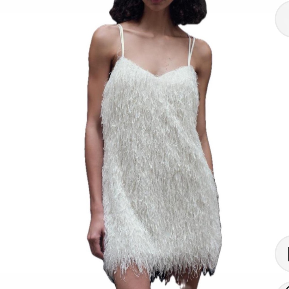 Zara Party Mini Dress • XS